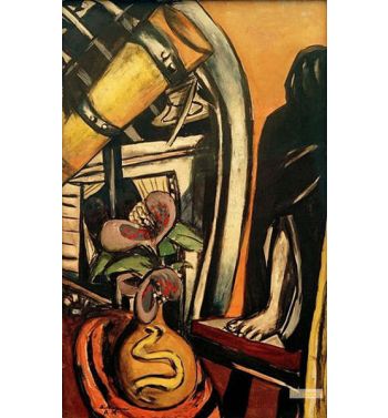 Studio, Night Still Life With Telescope And Veiled Figure, 1