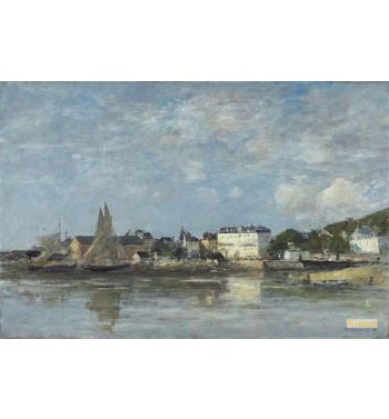 View Of The Harbour At Trouville 1878