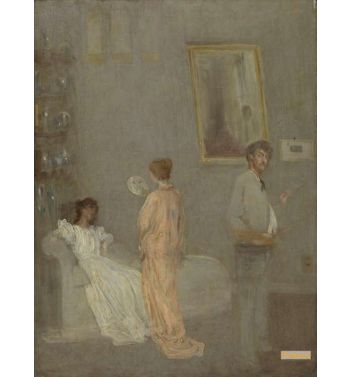In His Studio