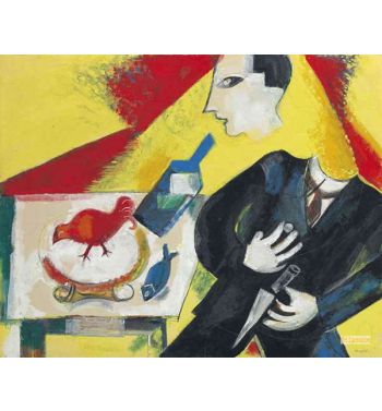 The Drinker Or Absinthe Or Study For 'La Saoul, 1923