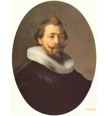 Man With A Goatee And Millstone Collar