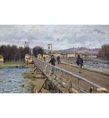 Footbridge At Argenteuil 1872