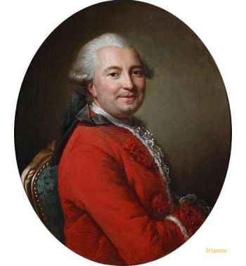 Portrait Of Robert Benet De Montcarville 1698 1771 Ca 1770