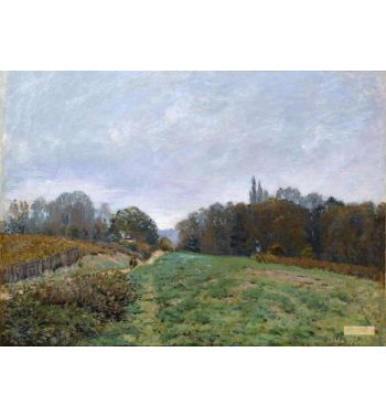 Landscape At Louveciennes 1873