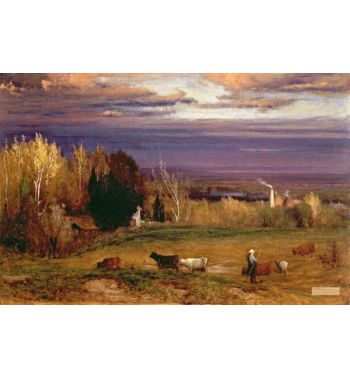 Sunshine After Storm Or Sunset 1875