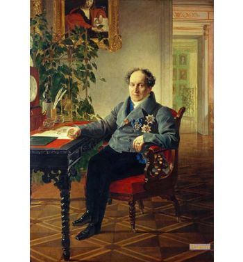 Portrait Of Prince Alexander Nikolayevich Golitsyn 1773 1844