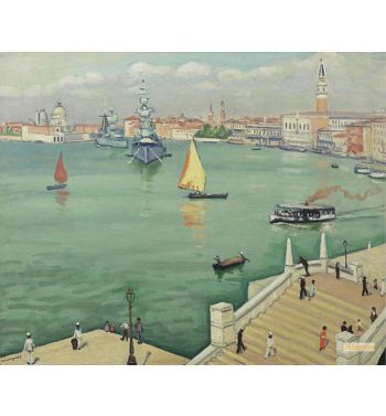 The Grand Canal In Venice