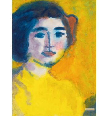 Women's Portrait In Golden Light