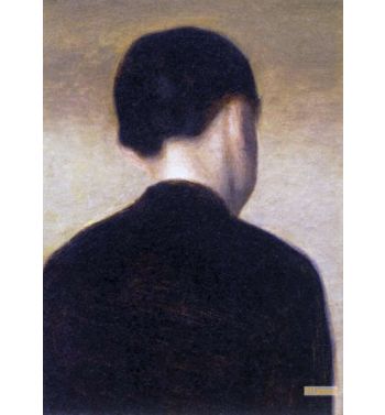 Back View Of A Young Girl Anna Hammershi