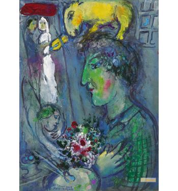 The Green Profile Of The Painter, 1957