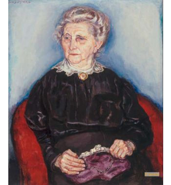 Portrait Of An Elderly Lady, C, 1930