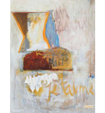 Je T'Aime No. III with Loaf of Bread