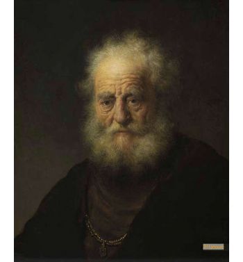 Old Man With A Gold Chain