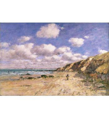 A Beach Near Trouville 1895