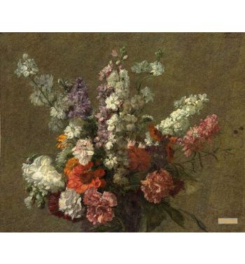 Delphiniums, Lark's Feet, 1899