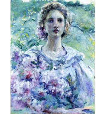 Girl With Flowers