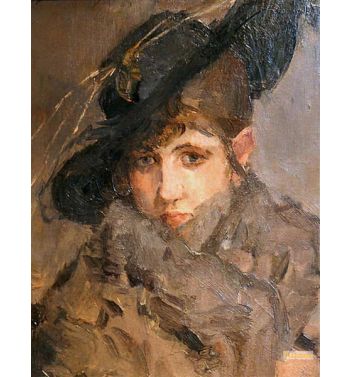 Young Woman With Hat