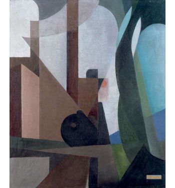 Composition With Locomotive, 1923