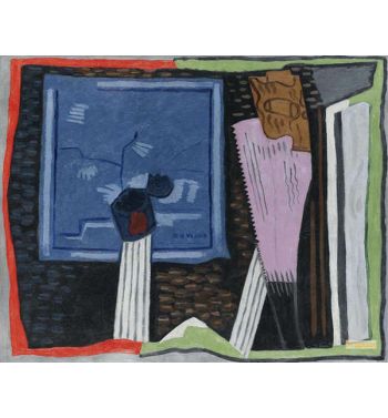 Still Life With Map, New Mexico