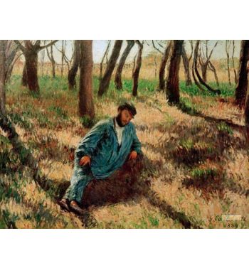 Father Magloire Lying In A Wood