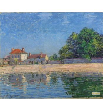 Banks Of The Loing Saint Mammes 1885
