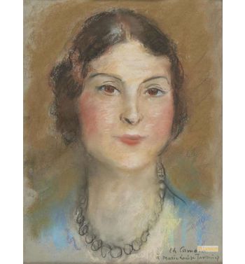 Presumed Portrait Of Marie Louise Tavernier