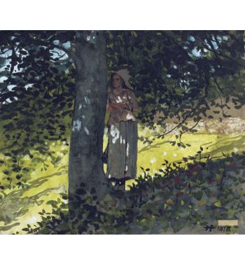 A Shady Spot Houghton Farm 1878