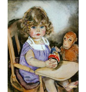 Girl With A Toy