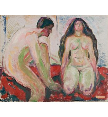 Naked Man And Woman, 1910S