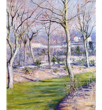 G. Le Jardin Du Petit Gennevilliers En Hiver