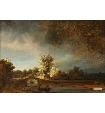 Landscape With A Stone Bridge