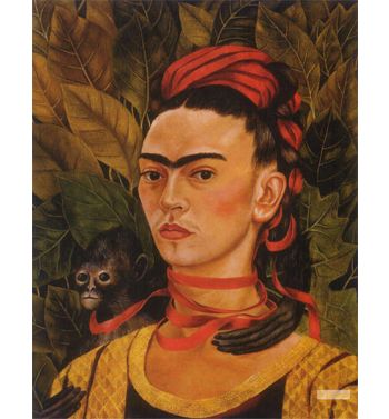 Self Portrait With Monkey 1940