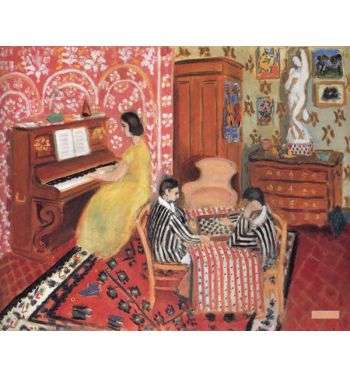Pianist And Checker Players