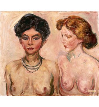 Double Portrait, Blond And Black