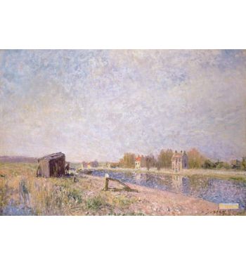 The Loing At Saint Mammes 1884