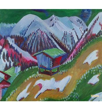 Mountain Landscape With Alpine