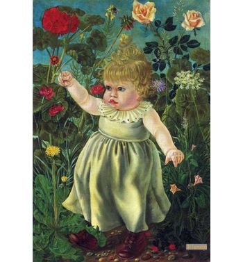 Nelly Among Flowers