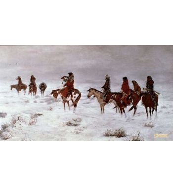 Lost In A Snow Storm, We Are Friends 1888