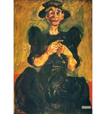 Woman Knitting