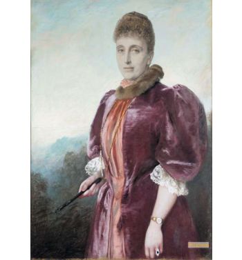 Portrait Of Eleanor Petre