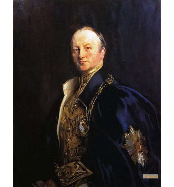Portrait Of George Nathaniel Curzon