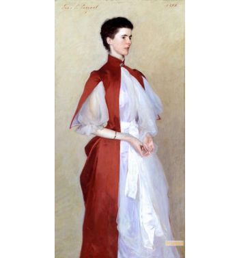 Portrait Of Mrs Robert Harrison