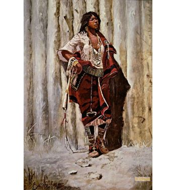 Indian Maid At The Stockade