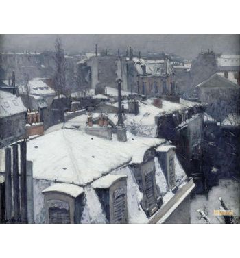 Rooftops In The Snow