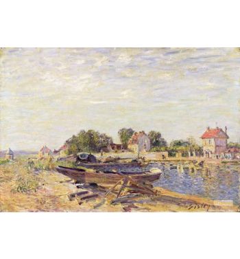 The Loing At Saint Mammes 1885