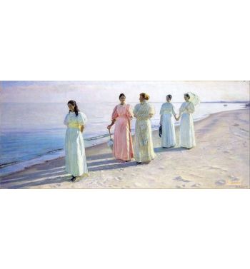 A Stroll On The Beach