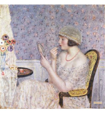 Woman At A Dressing Table