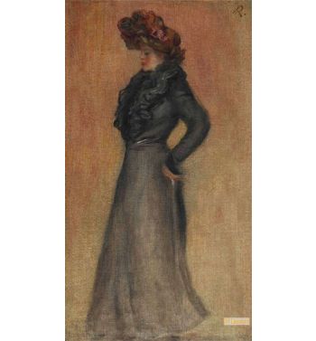 Woman Standing Profile