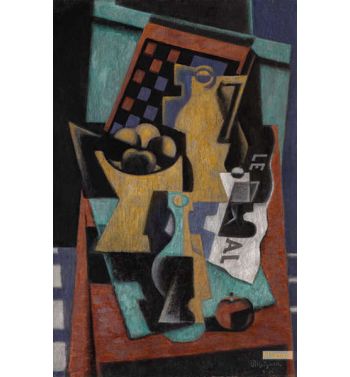 Still Life At The Checkered And Newspaper