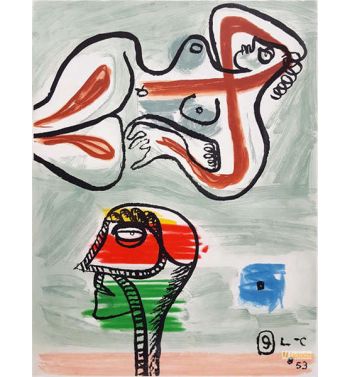 Unit, Plate 9, Set Of 2, 1965